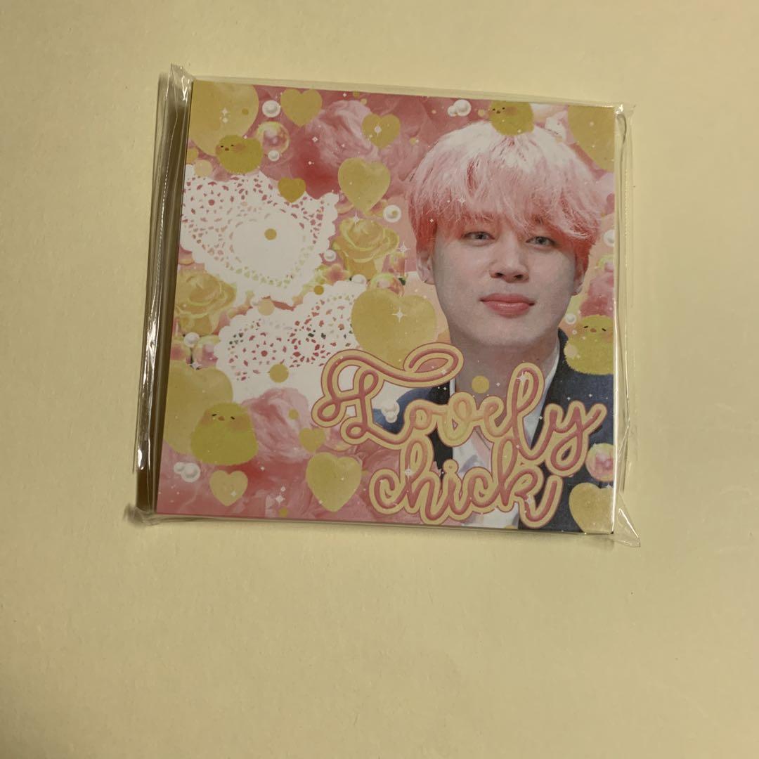 BTS ジミン　メモ帳小　1冊50枚　韓国製作者　さま　グッズ BTS ジミン メモ帳小 1冊50枚 韓国製作者 さま グッズ - メルカリ
