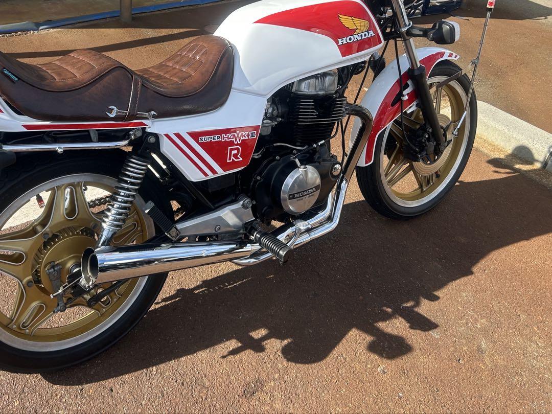 cb400n cb250t クロスメガホン　マフラー