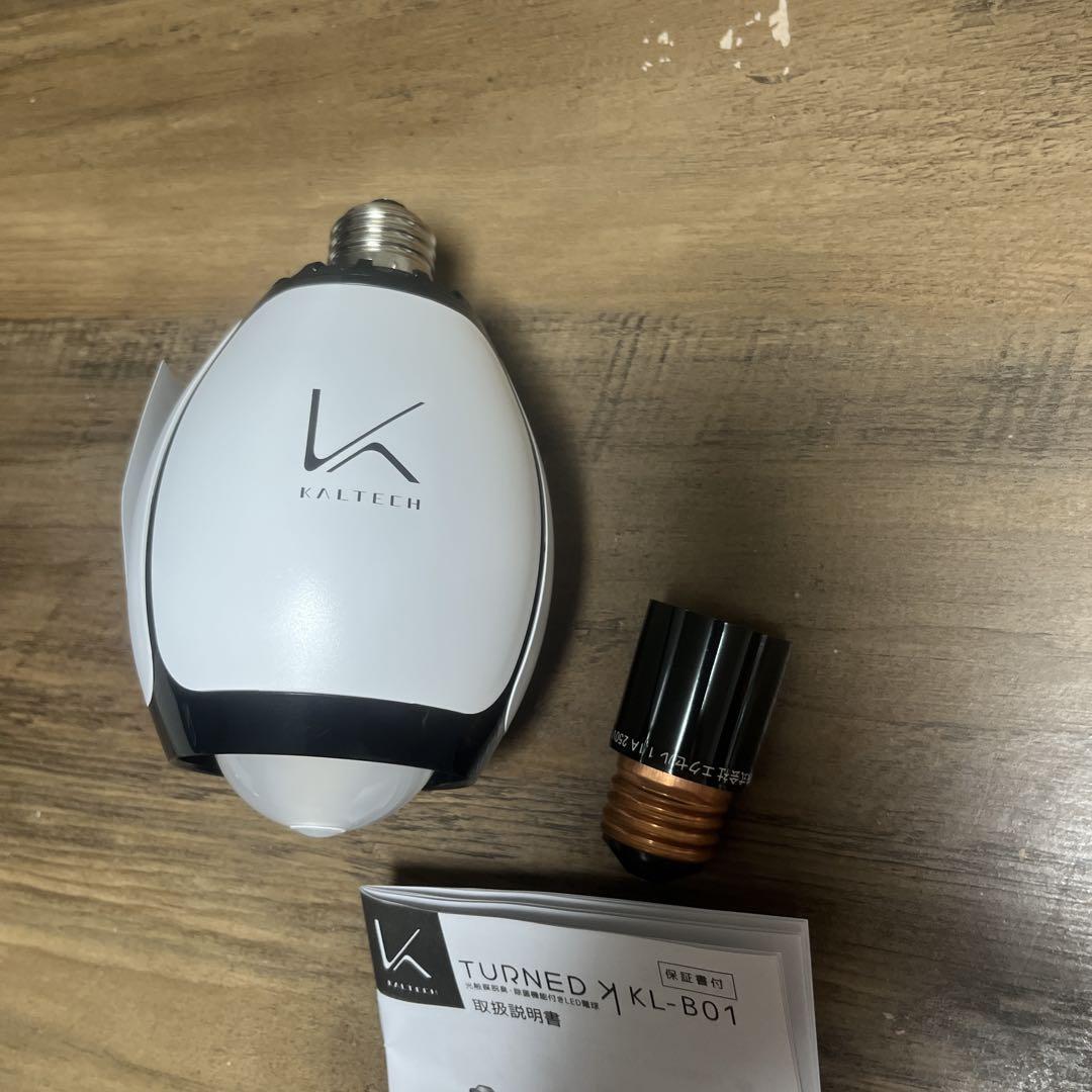 カルテック　TURNED K KL-B01 (電球色) 光触媒脱臭除菌LED電球