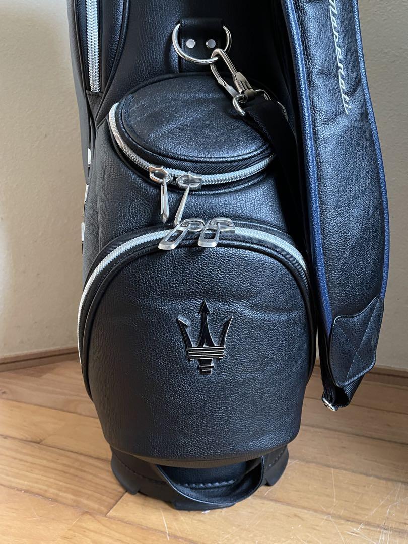Maserati ゴルフバッグ 黒