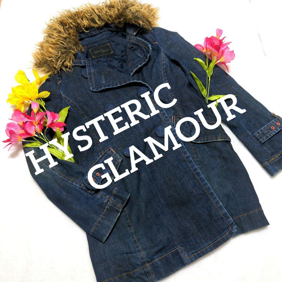 cl5 HYSTERIC GLAMOUR デニム コート レディースMサイズ相当 独特な