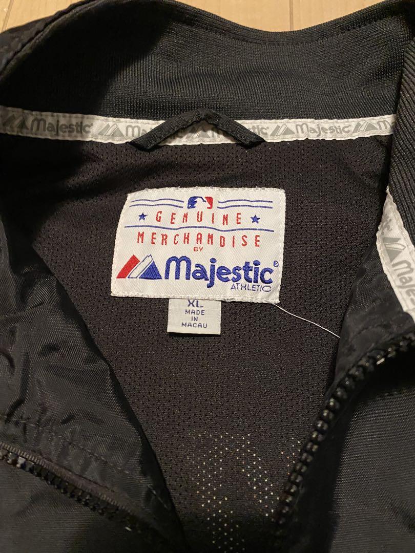majestic マジェスティック MLB メッツ ナイロンジャケット