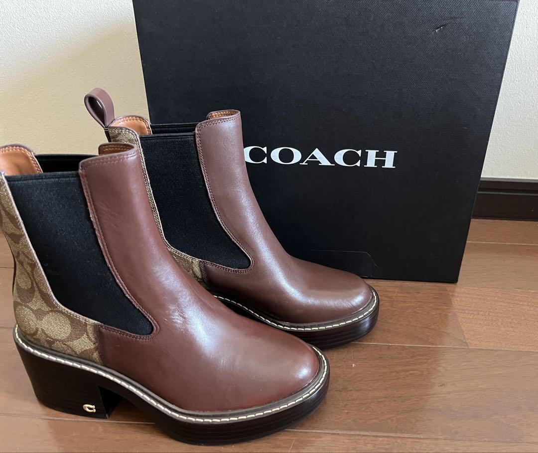 coachレインブーツ　23cm 楽天市場】コーチ レインブーツ（レディース靴｜靴）の通販