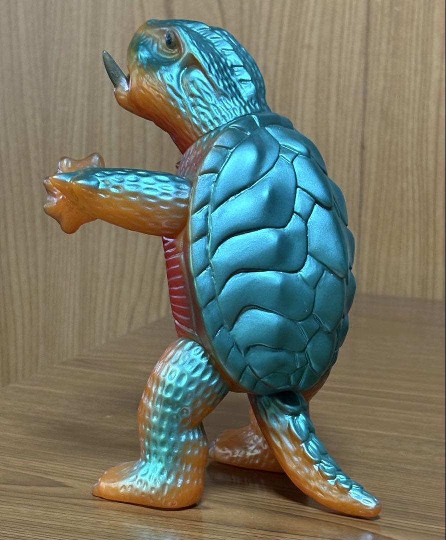 ソフビフィギュア M1号 ソフト怪獣シリーズ ガメラ オレンジ 1997 1989 JAPAN 硬質ソフビ アギラ 旧ウルトラ怪獣シリーズ - メルカリ