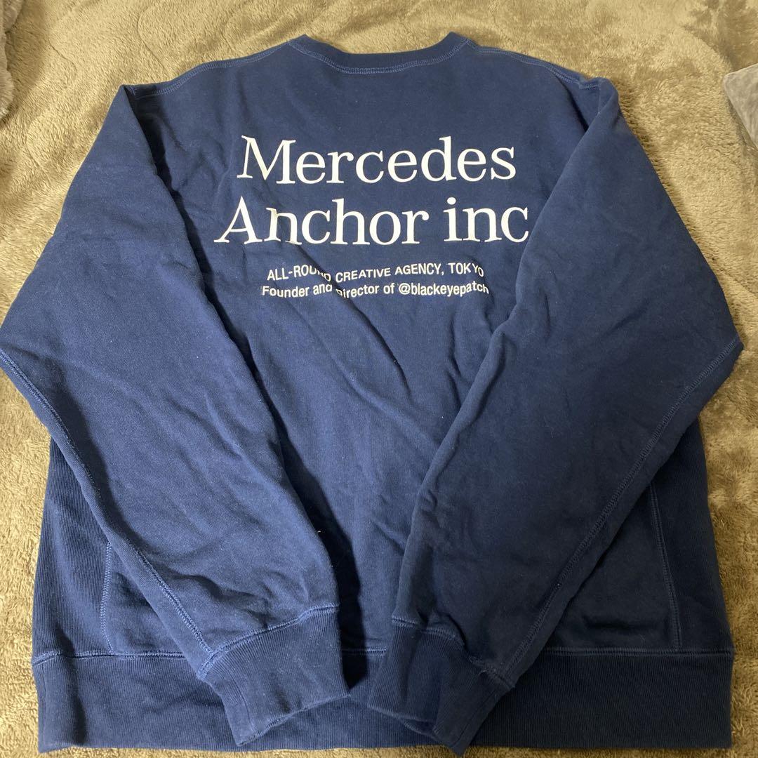 MERCEDES ANCHOR INC. スウェット XL 茶 【古着】【中古】の通販
