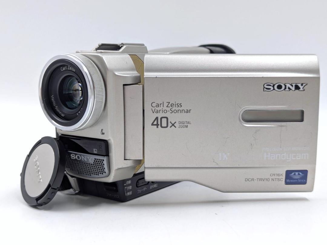 動作品 Sony DCR-TRV107 miniDV ビデオカメラ ダビング等に miniDVのダビングに！ SONY ビデオカメラ DCR-TRV107