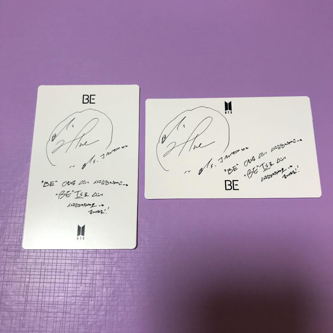 BTS トレカ J-Hope 2枚 GCVM3-m70087947597 BE Deluxe ラキドロ 人気セール