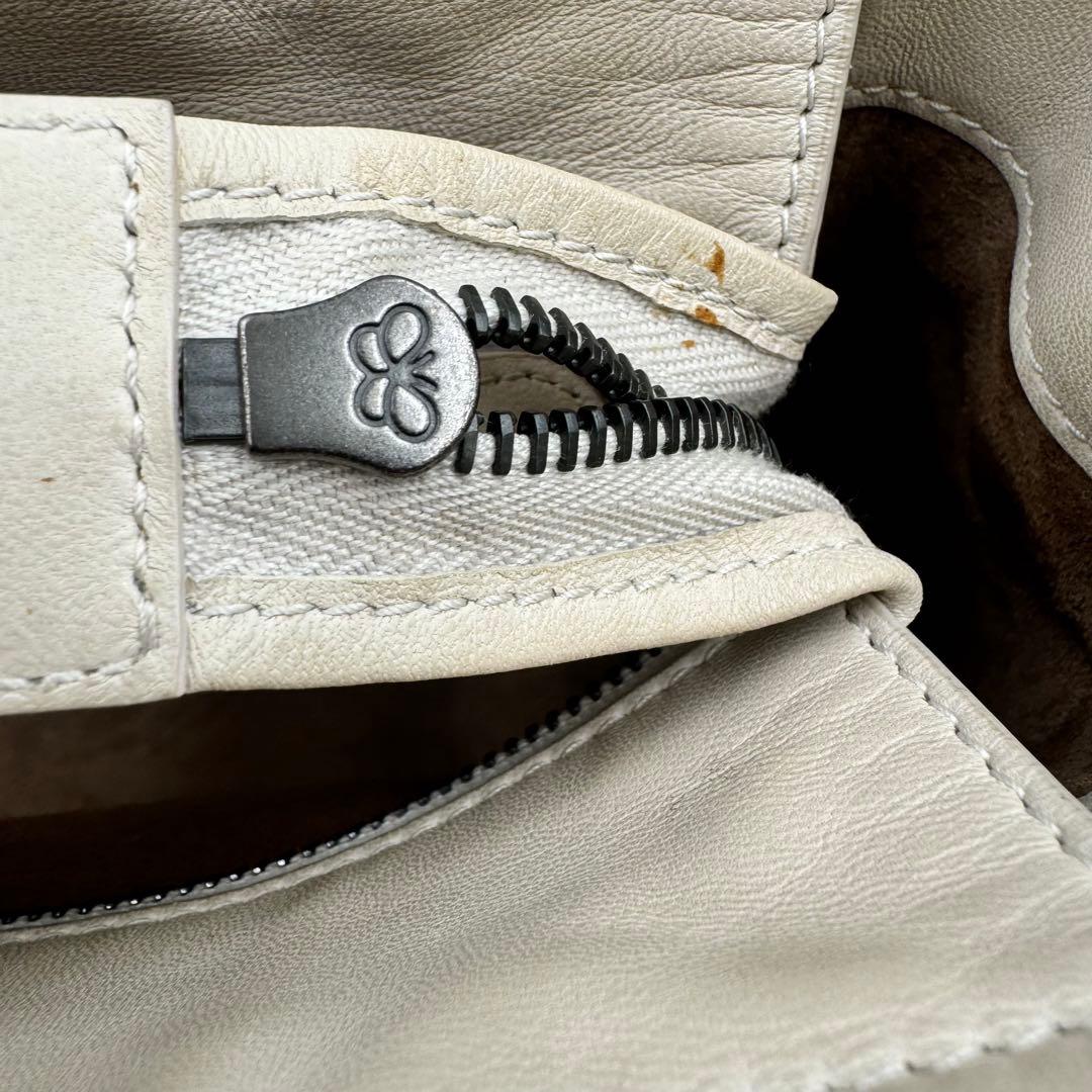 BOTTEGA VENETA ハンドバッグ ベージュ オールレザー BOTTEGA VENETA ハンドバッグ ベージュ オールレザー