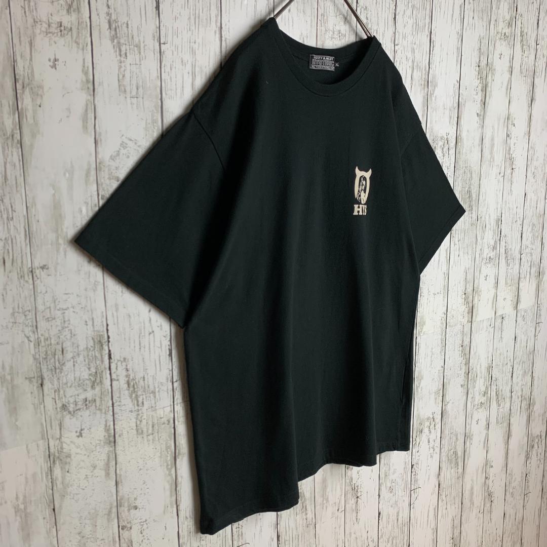 ヒステリックグラマー 前後ヒスガールロゴ入りTシャツ|2518