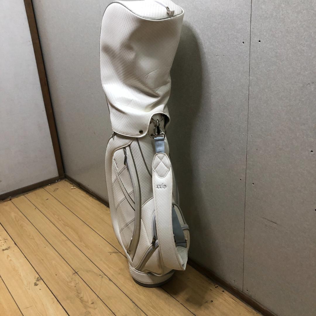 ゼクシオ xxio ゴルフバッグ キャディバック 美品 送料込　75011-4 ゼクシオ xxio ゴルフバッグ キャディバック 美品 送料込 75011
