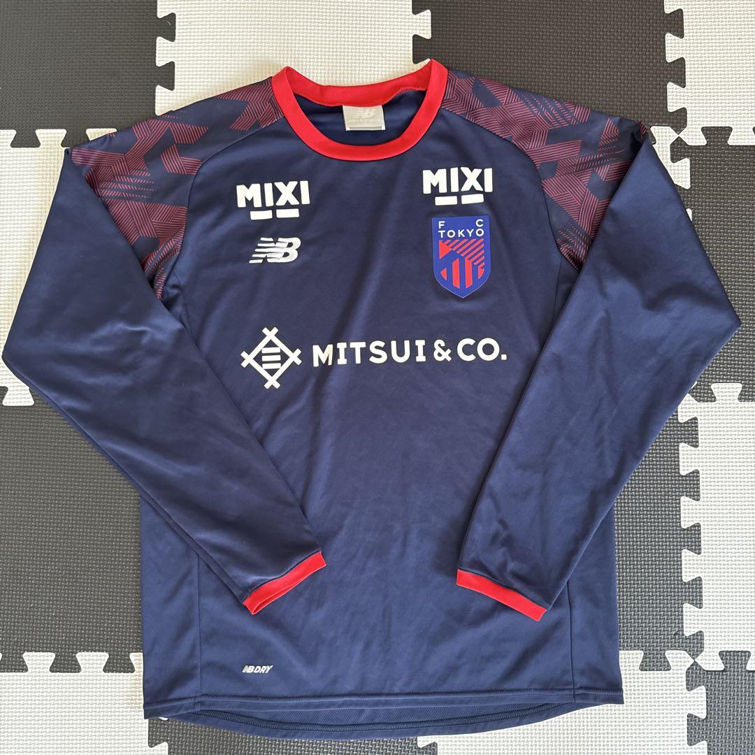 FC東京 2025シーズン　アップ着　長袖　ネイビー