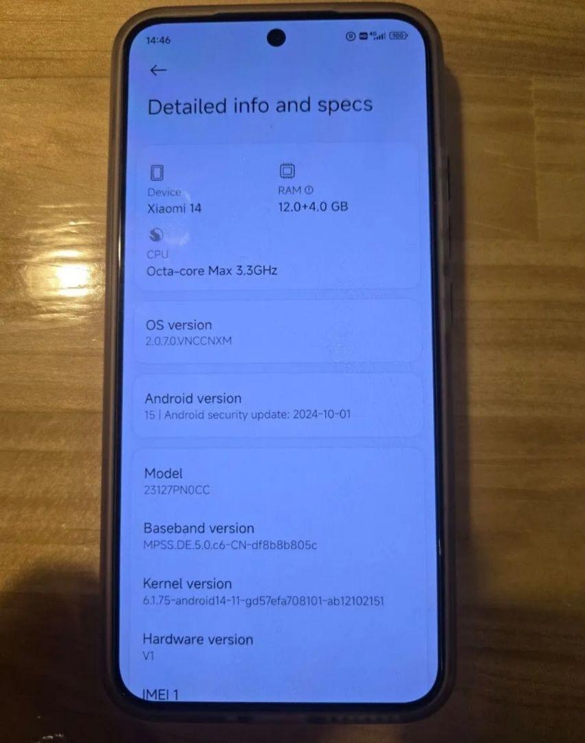 スマートフォン本体 Xiaomi 14 12/256gb SIM free