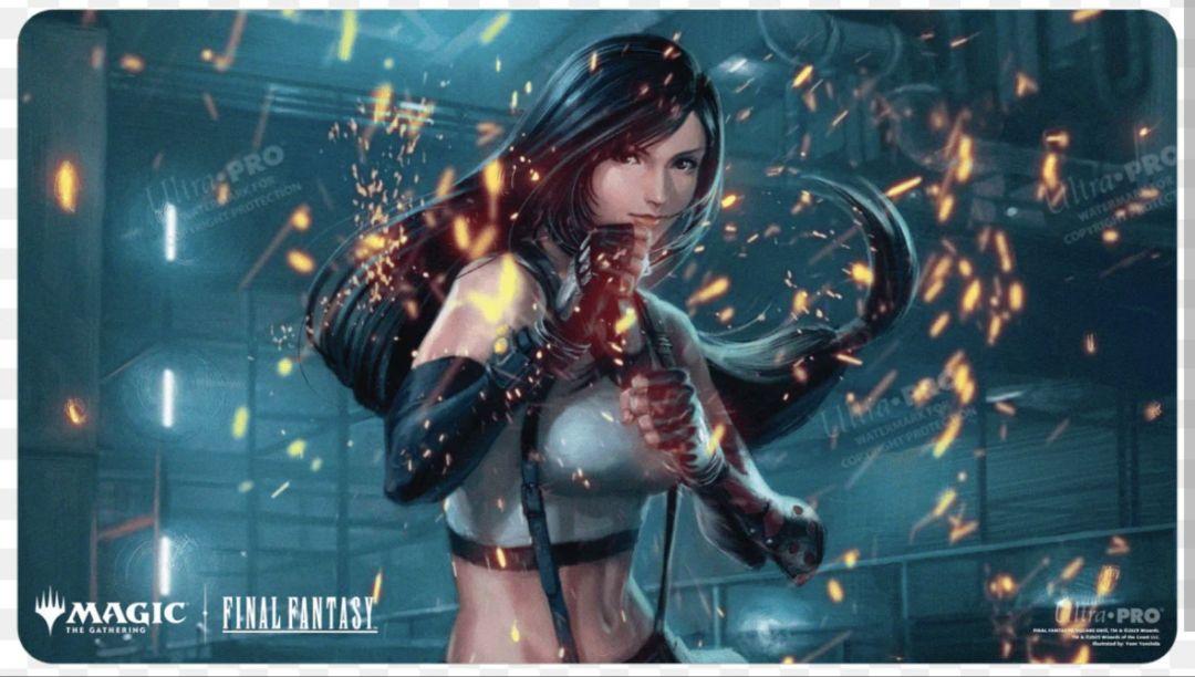 見逃し厳禁！おトクな 公式 ultrapro mtg プレイマット メルカリ - fic 格闘家、ティファ マジック：ザ・ギャザリング