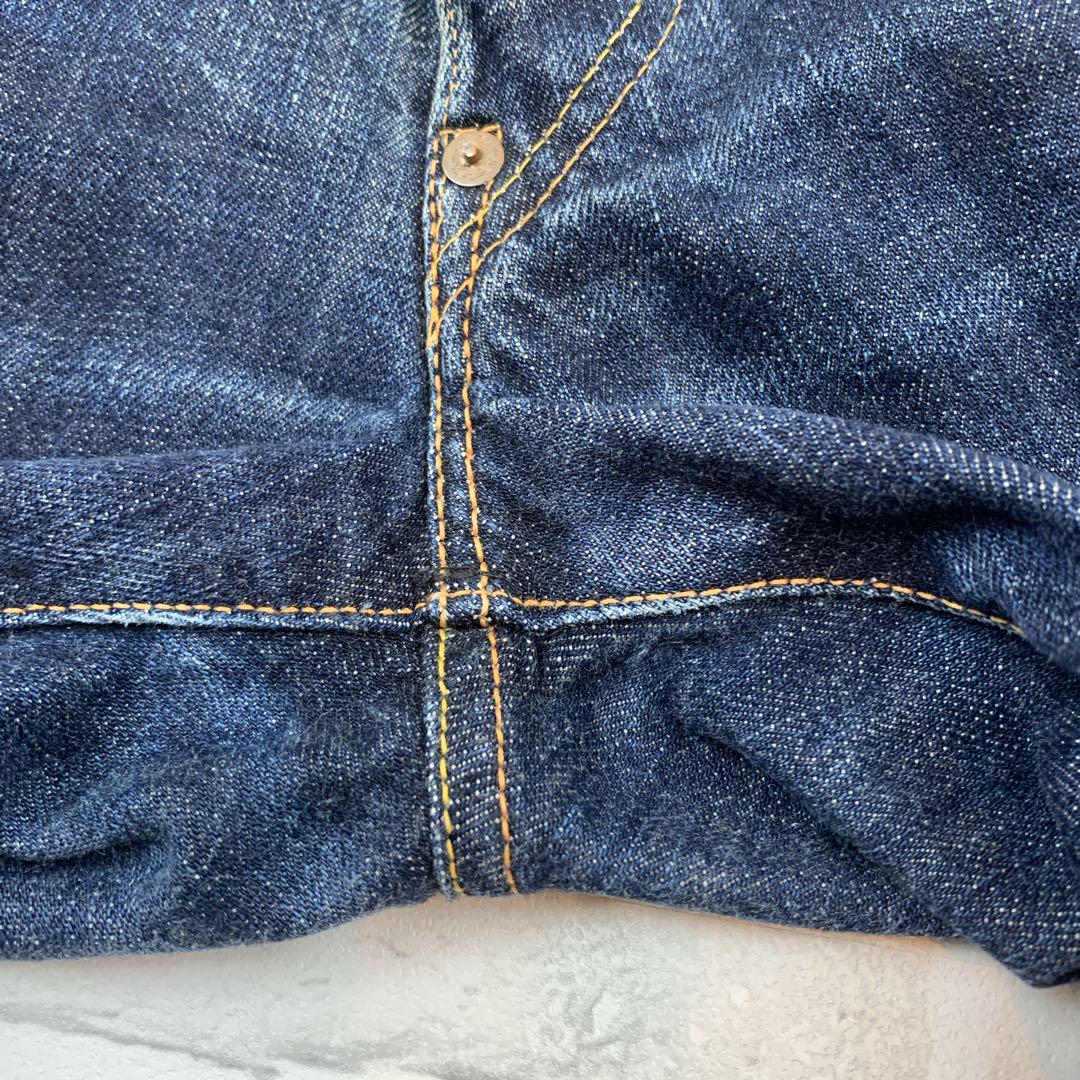 YAMANEエビス 2000 レッドカモメ ハーフショートデニムパンツ