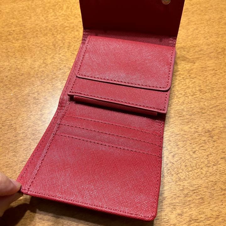 がま口 折り財布 モノグラム柄 新品未使用 デイリーラシット www