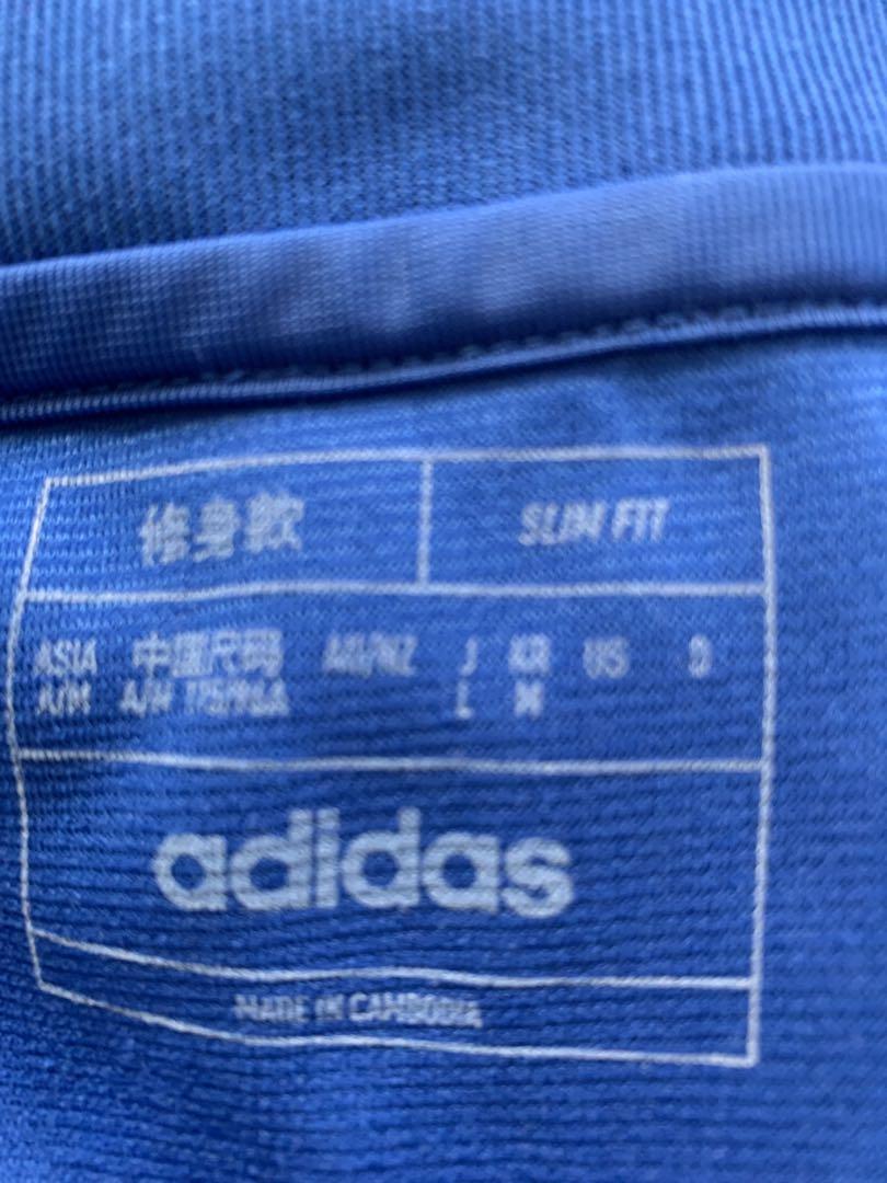 ティロ23（TIRO23） adidas スリムフィット 青色ウェア 4点セット