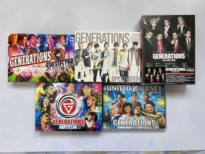 ブラック系65%OFF【送料無料】 GENERATIONS LIVE DVD Blue-ray ...