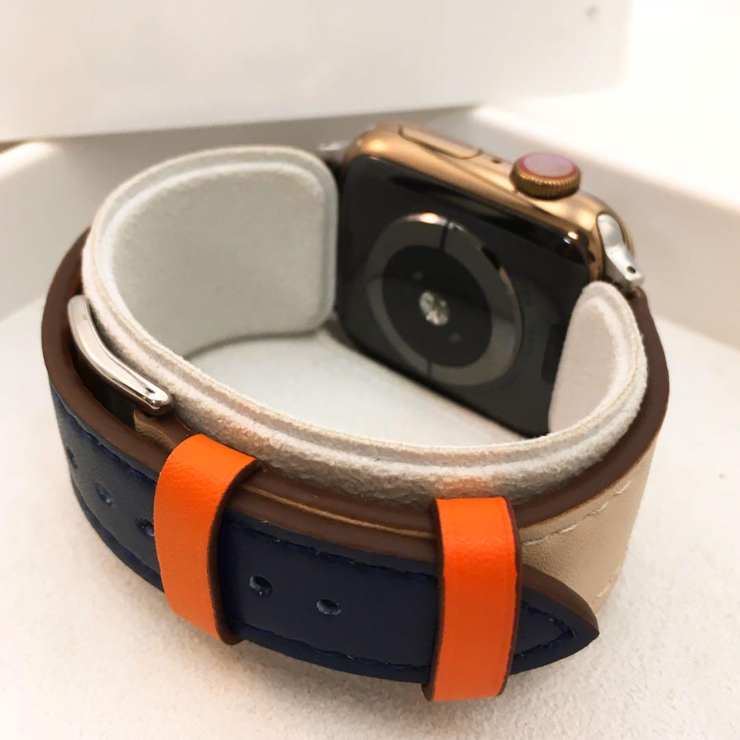 があり 最新モデル Apple Watch series4 ゴールドステンレス 44mm bqw1R-m70099534041 とのペアリ