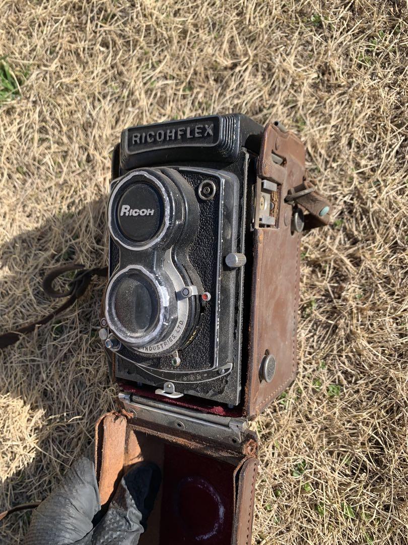Ricoh RICOHFLEX 二眼レフカメラ レザーケース付き