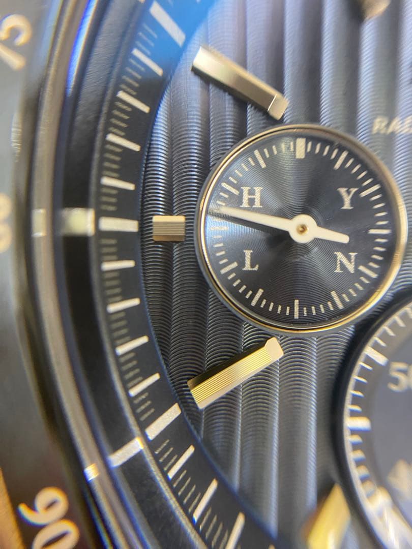 SEIKO セイコー ブライツ ソーラーSS クロノグラフ 青文字盤