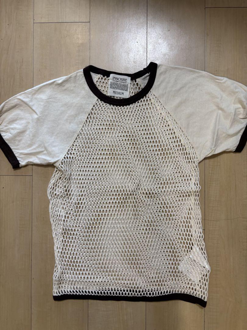 トップス INSCRIRE Mesh Raglan Tee