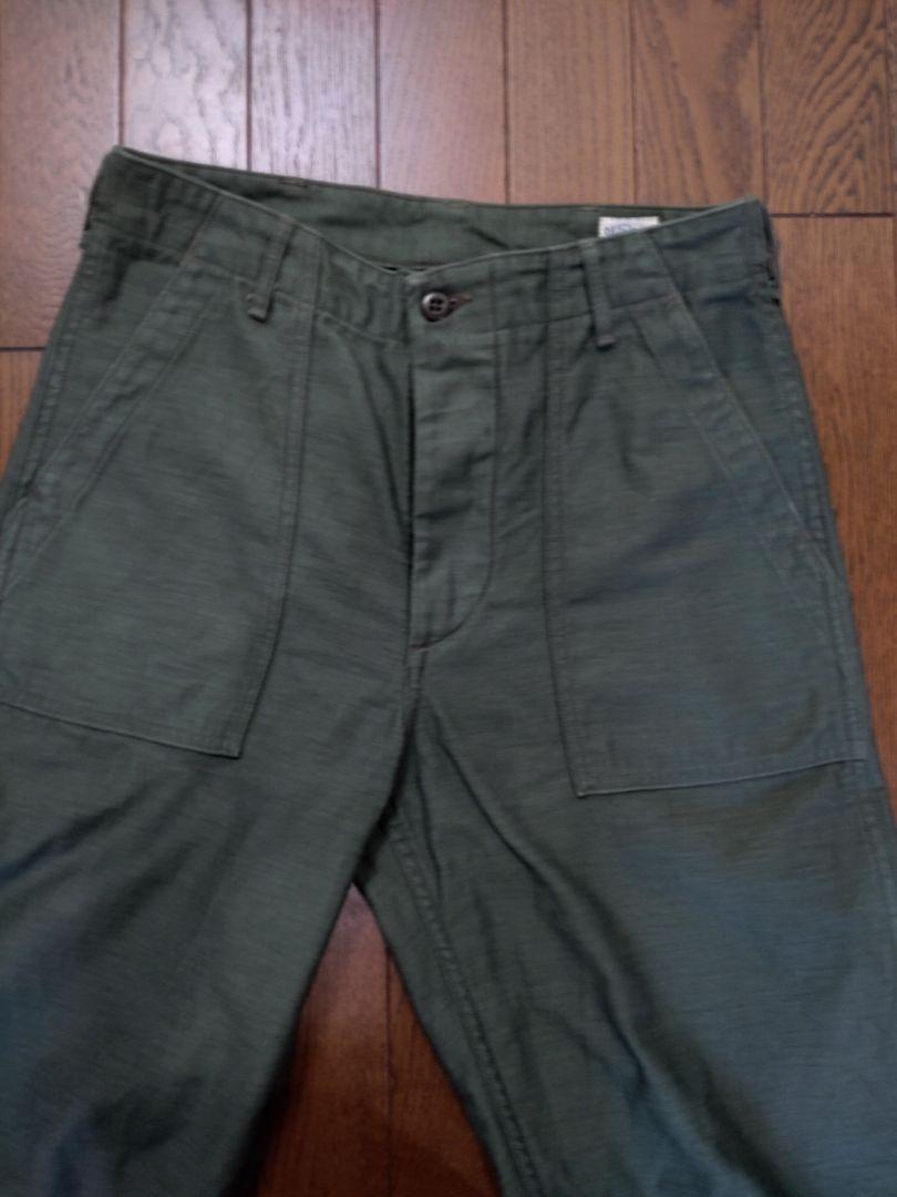 orslow　オアスロウ　ファティーグパンツ　S（1）