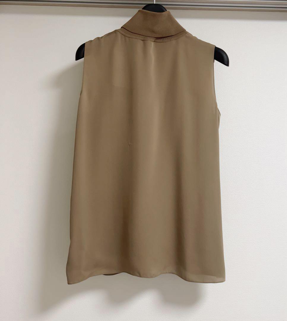 新品 セオリー シルクハイネックトップ 画像2