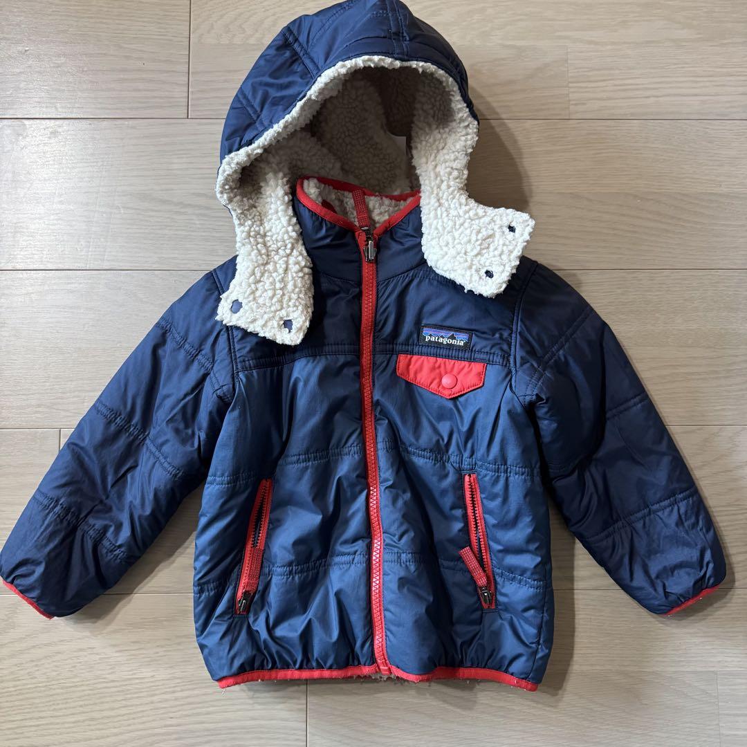 Patagonia ベビー・リバーシブル・トリブルズ・フーディ 3T
