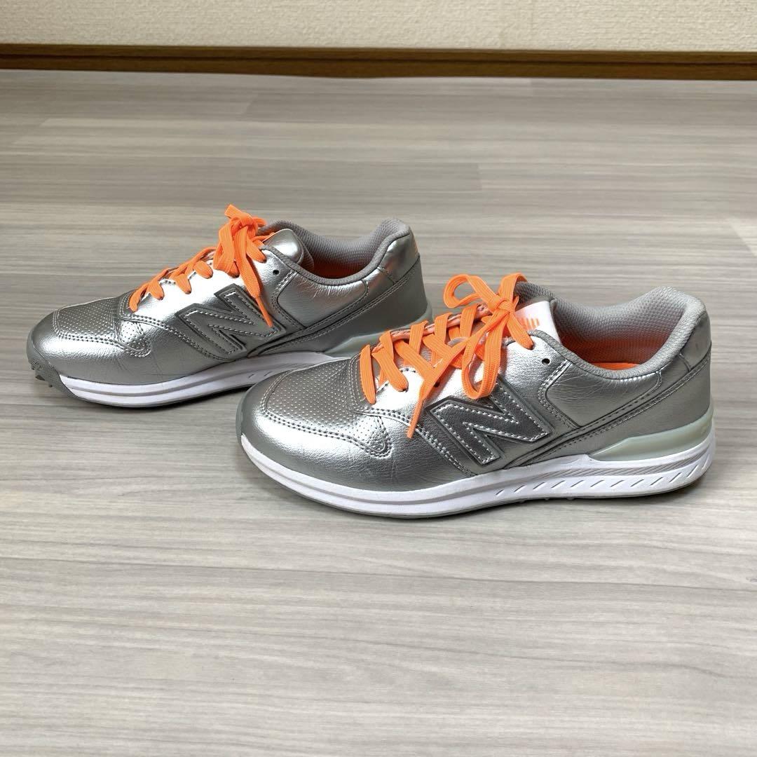 【超美品】NEW BALANCE GOLF レディース ゴルフシューズ 23.0