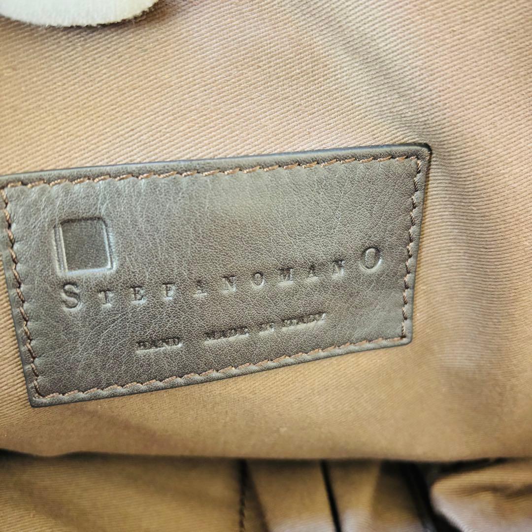 STEFANOMANO オールレザー ブリーフケース ビジネスバッグ アルチェ STEFANOMANO オールレザー ブリーフケース ビジネスバッグ アルチェ