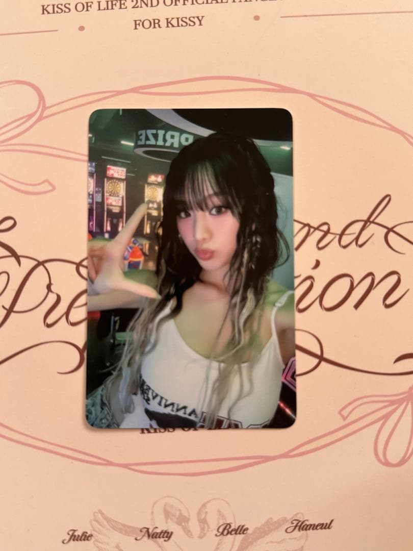 KISS OF LIFE ナッティ 日本ツアー VIP アプグレ 特典 トレカ - メルカリ