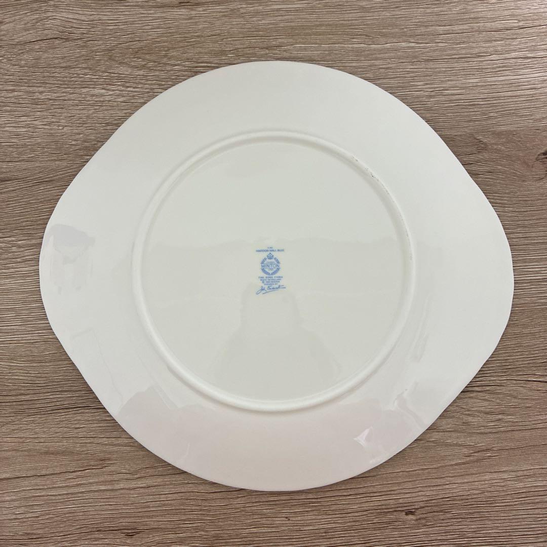Minton Haddon Hall Blue 花柄皿 約25cm - メルカリ