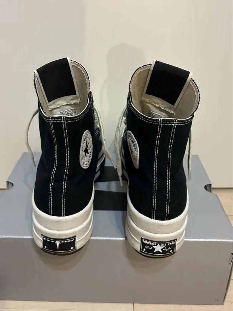 超美品!RICK OWENSダークシャドウ×コンバースDRKSTAR28cm 画像3