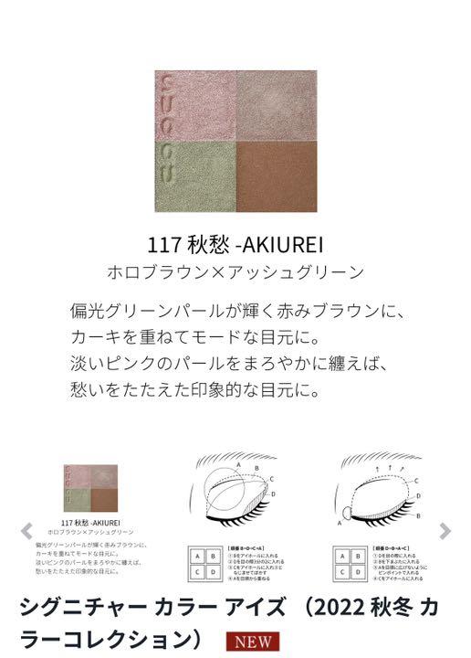 SUQQU デザイニング 117 アイズ カラー 秋愁 限定 【在庫あり 即納】 カラー SUQQU デザイニング 117 アイズ カラー 秋愁 限定 【在庫あり 即納】 カラー