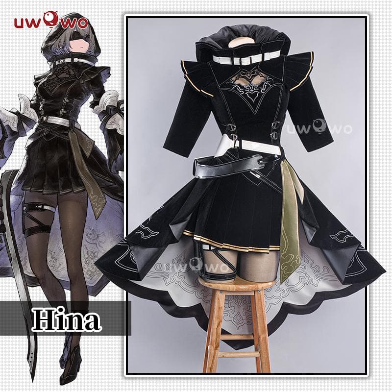 Uwowo コスプレ衣装 2B ニーア オートマタ Hina