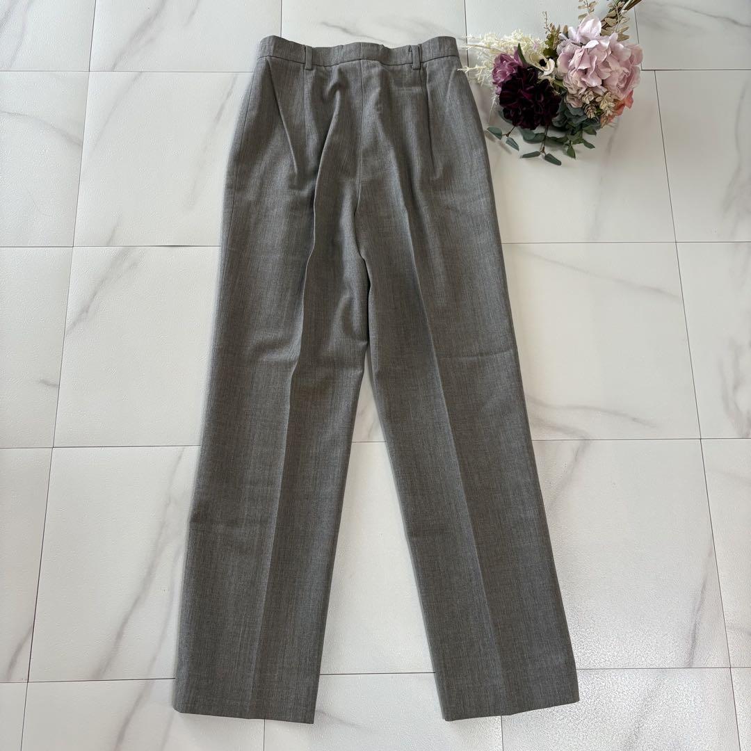 MAX MARA 白タグ グレー パンツ テーパードパンツ 38サイズ