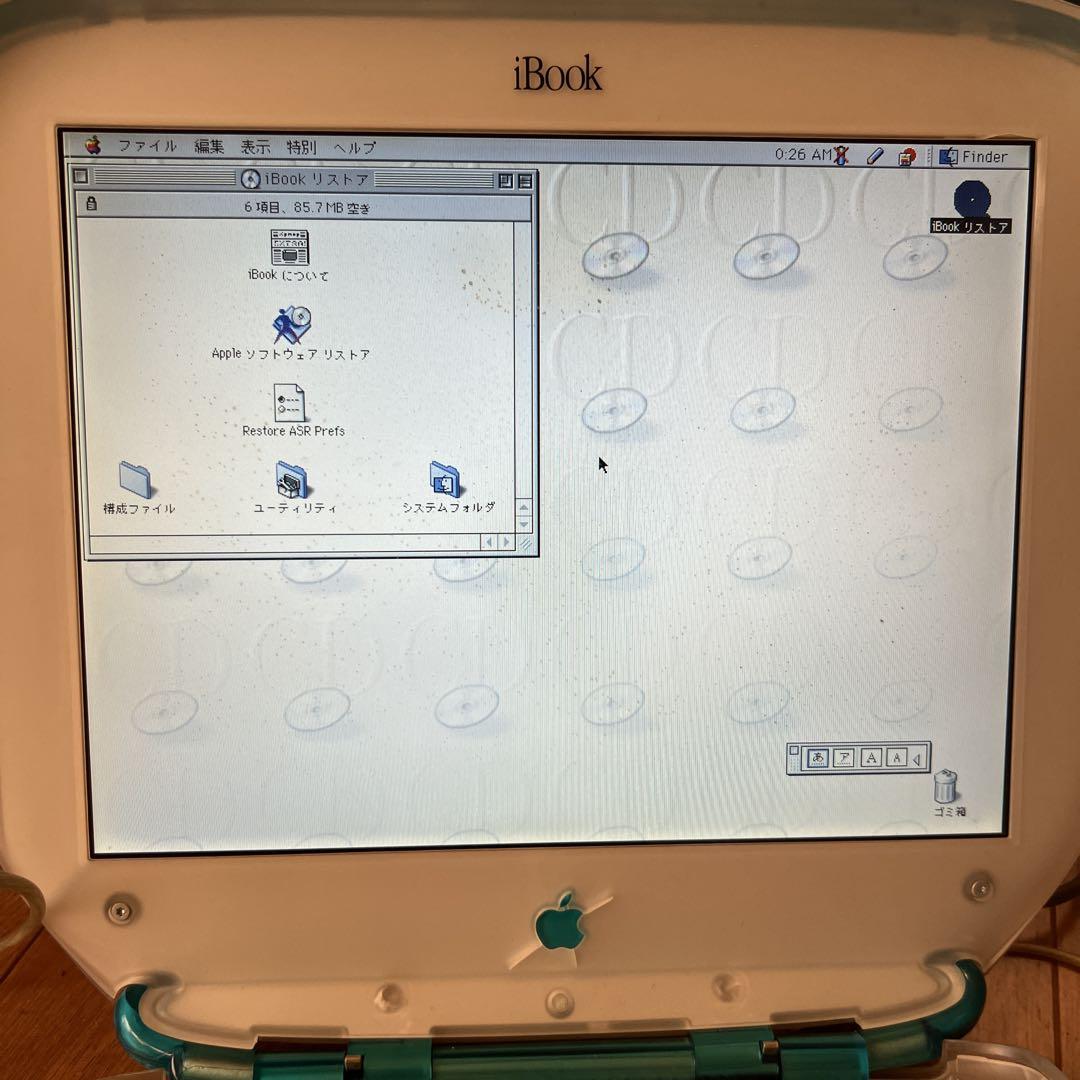 Apple iMac DV Apple iBook 2点セット