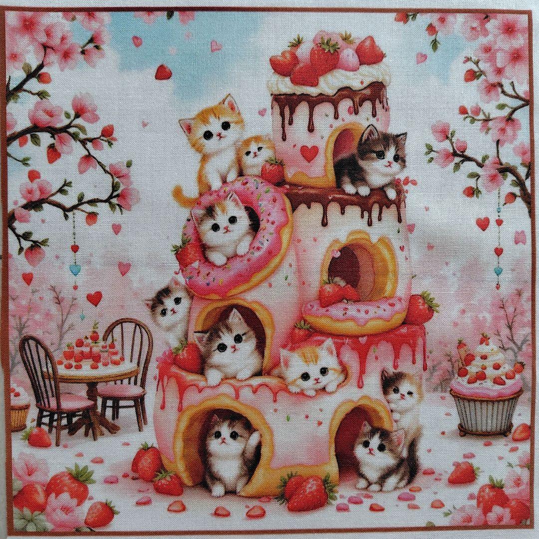 オーダー品用パネル ドーナツ猫ちゃんハウス