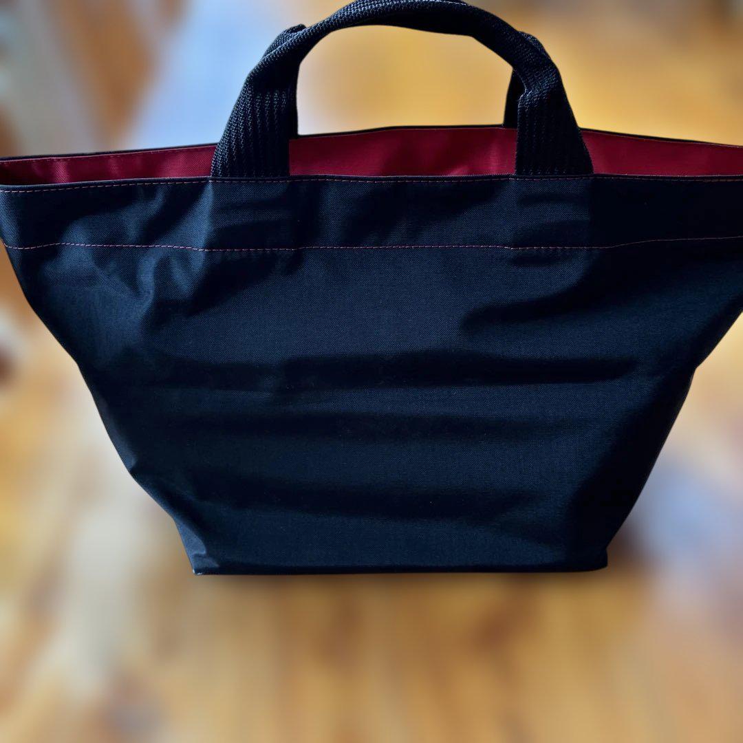 Hervé Chapelier ブラックトートバッグ エルベシャプリエ Herve Chapelier トートバッグ バッグ