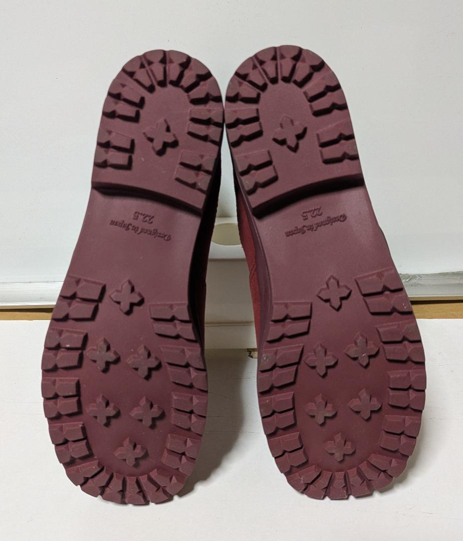KISSA SPORTS サイドゴアブーツ 22.5㎝ ワイン