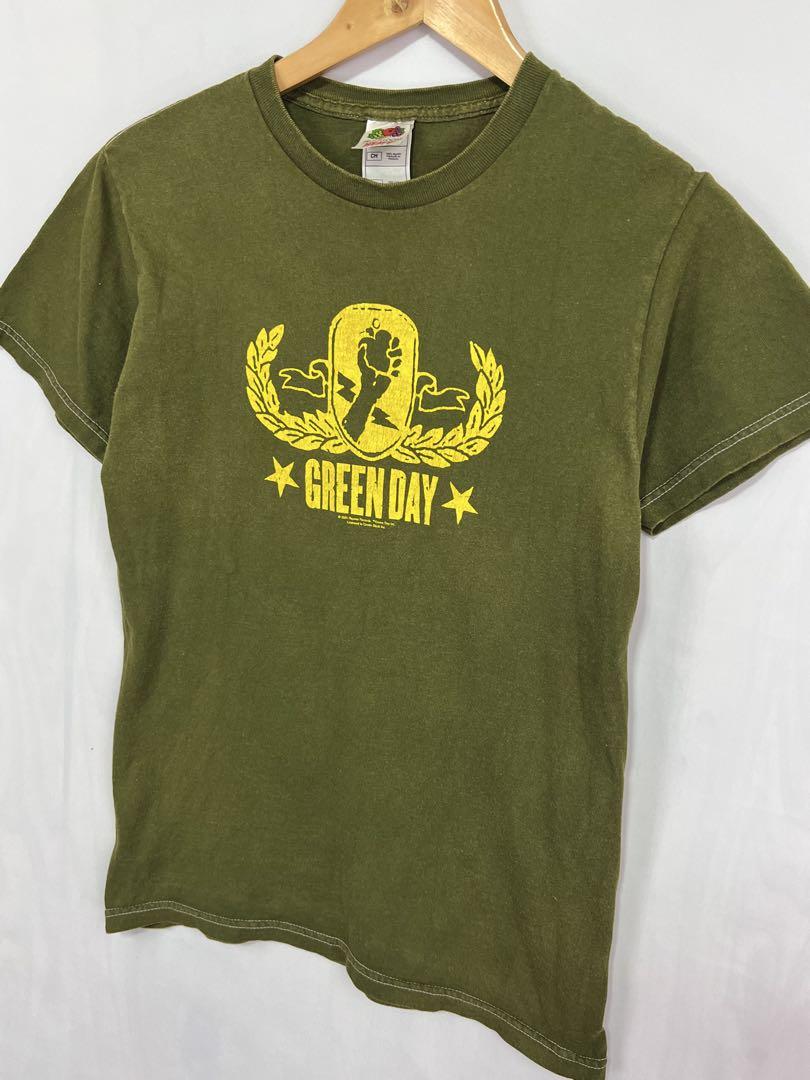 古着 フルーツオブザルーム FRUIT OF THE LOOM GREEN DAY