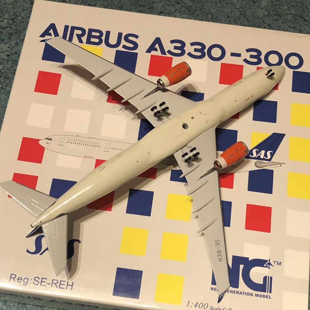 航空機・ヘリコプター SAS Scandinavian Airlines A330-300 1:400