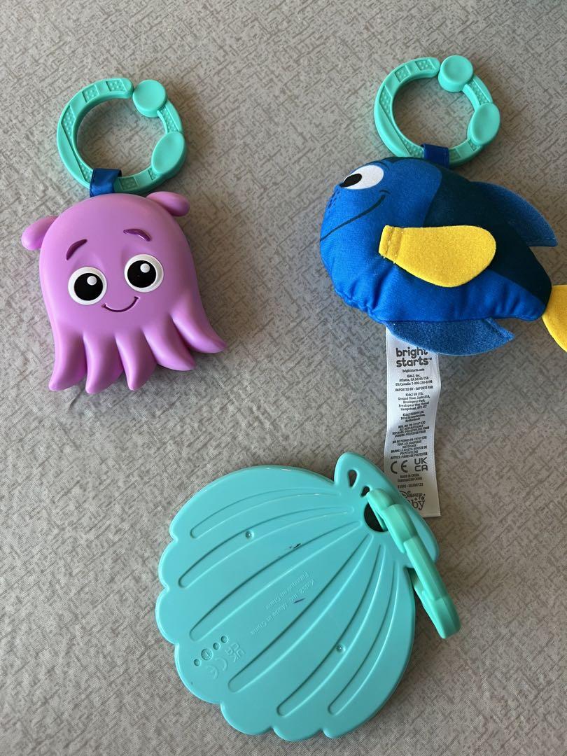 ベビージム 海の生き物 デザイン ライト付き