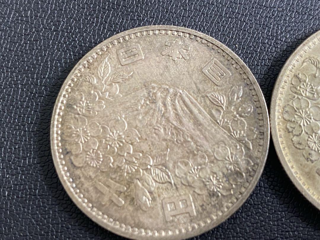 昭和39年1964年　東京オリンピック1000円硬貨　プルーフ硬貨　４枚
