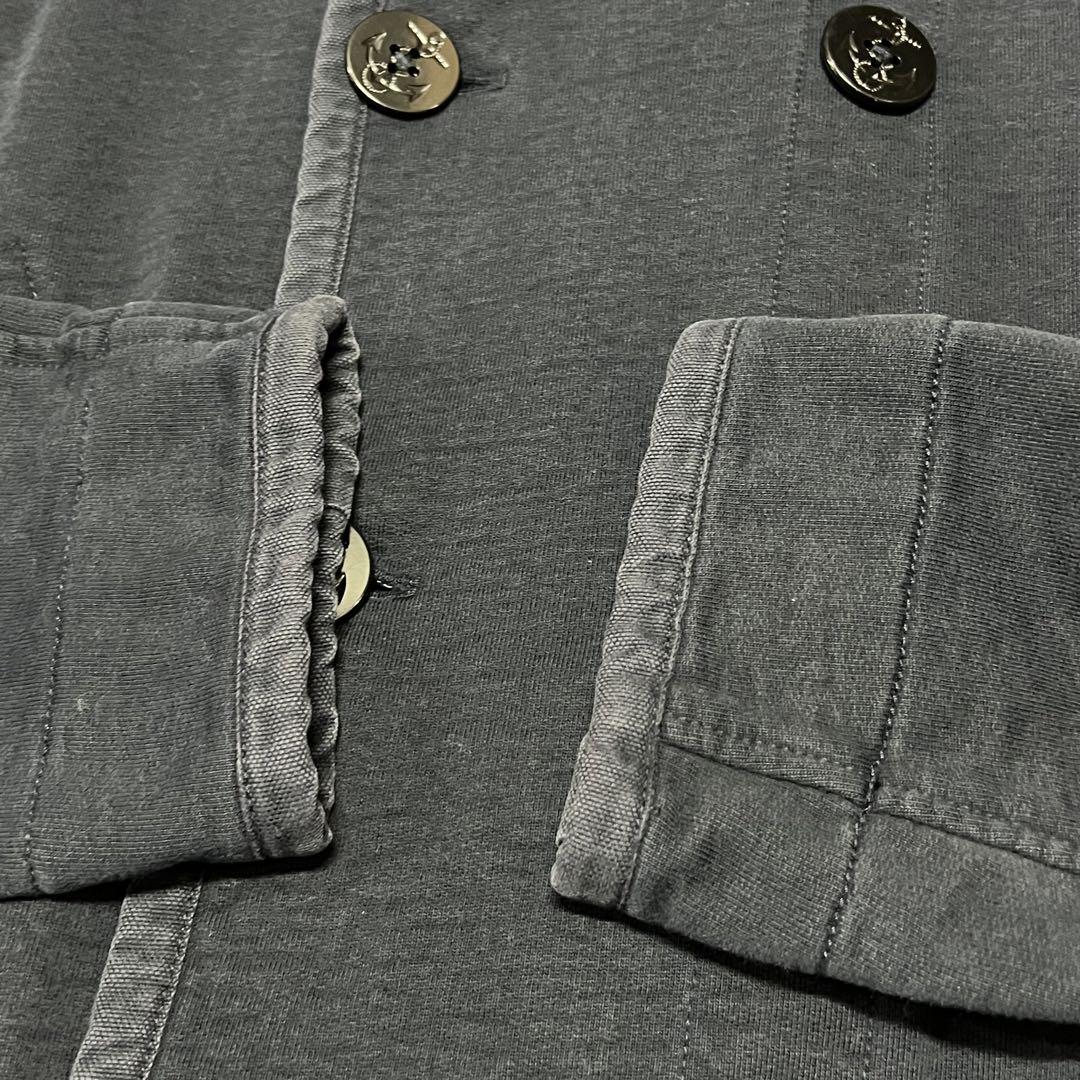 RALPH LAUREN/スウェット Pコート ピーコート/L/ネイビー
