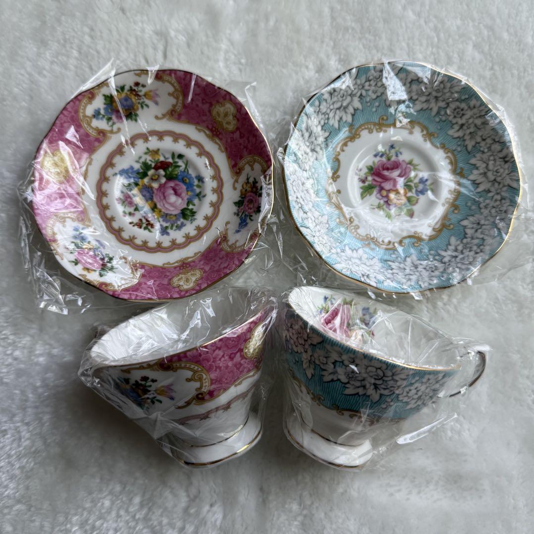 Royal Albert ロイヤルアルバート カップ＆ソーサー 2客