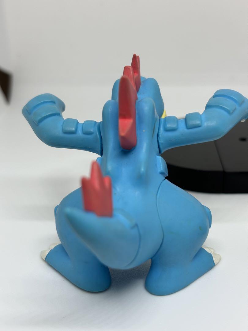 立体ポケモン図鑑】ワニノコ アリゲイツ オーダイル 台座付き