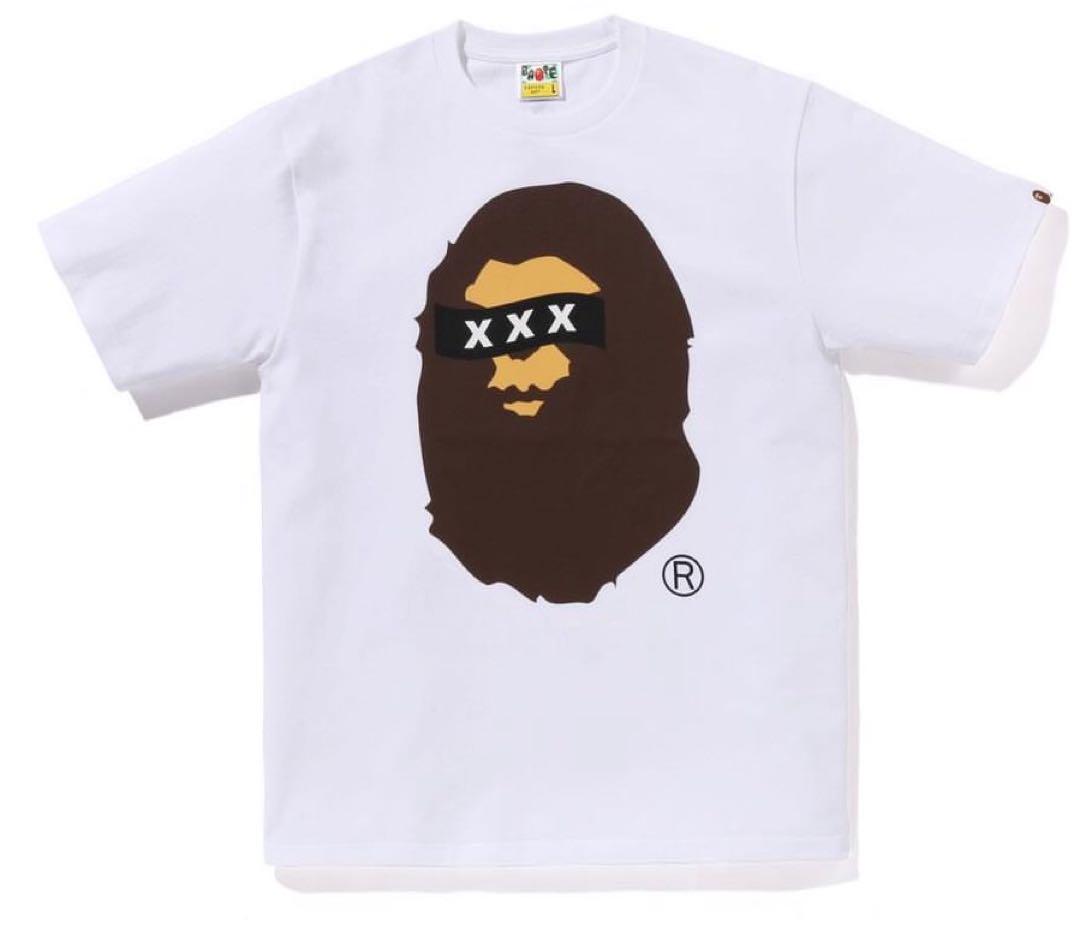 BAPE GOD SELECTION XXX エイプ ゴッドセレクション 白 画像1