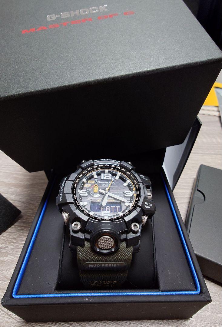 美品G-SHOCKマッドマスターGG-1000系MASTEROFG　販売証明書付