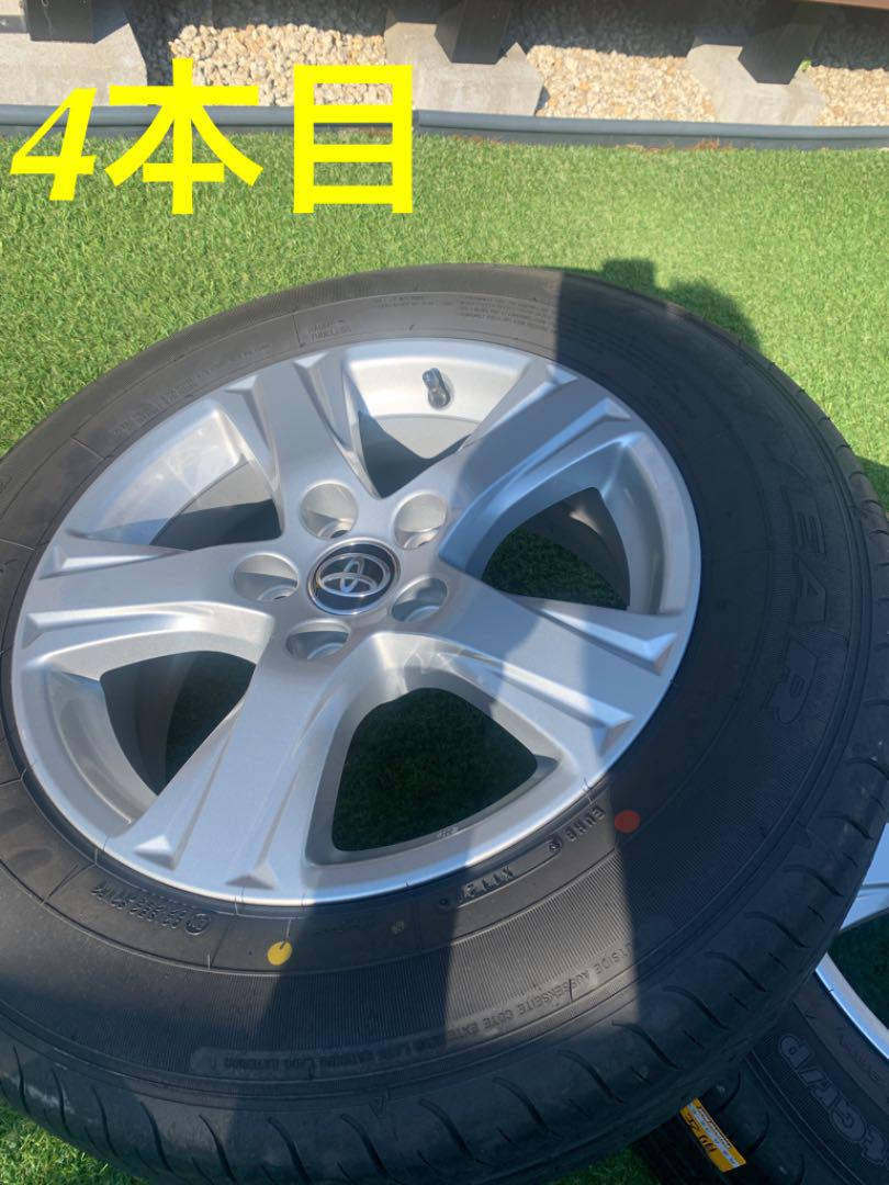 わないので½ 新品 タイヤホイールセット uCGYJ-m70131797632 アルファード純正 グッドイヤ